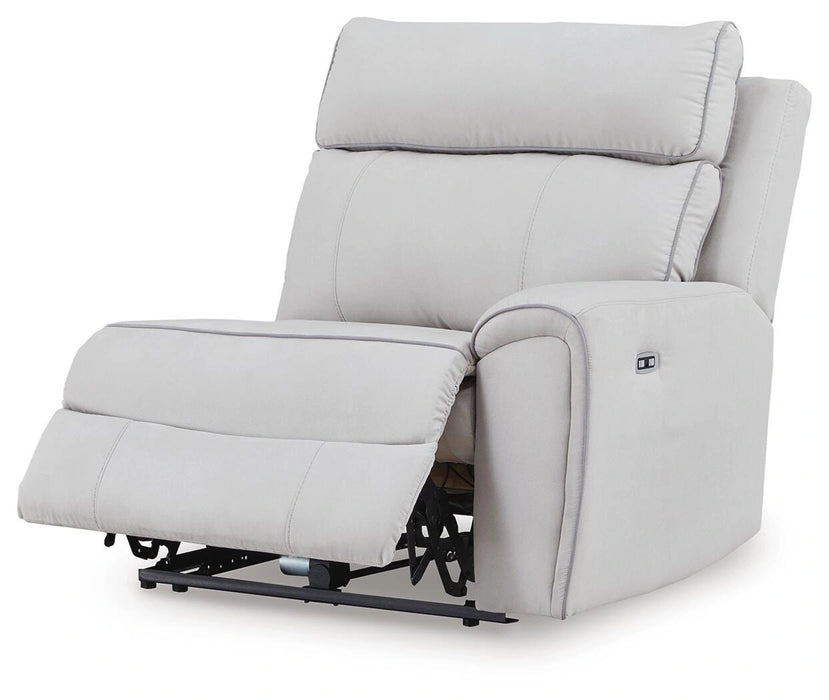 Social Pointe Reclining Sectional with Storage Consoles