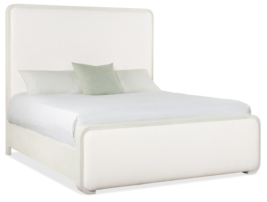 Serenity Ashore Queen Upholstered Panel Bed