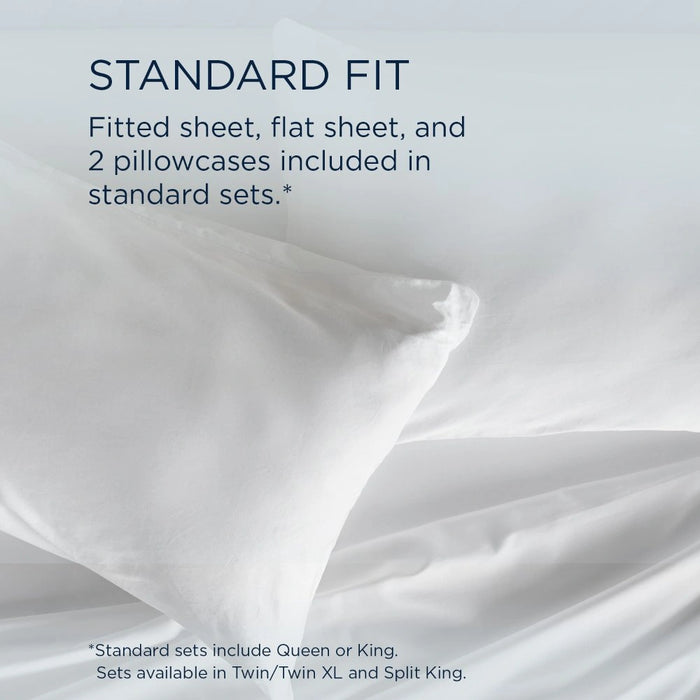 TEMPUR Classic Cotton Sheet Set Cool Gray