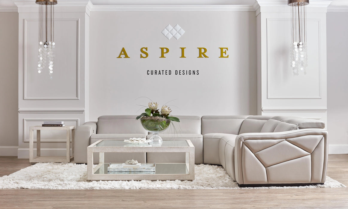 Opal 5 Piece Sectional with 2 Power Recliners & Power Headrest