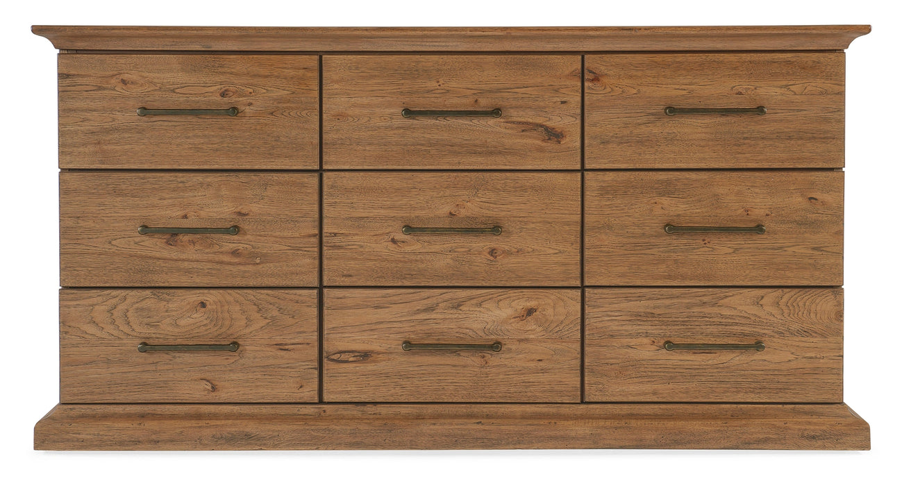 Big Sky Nine Drawer Dresser
