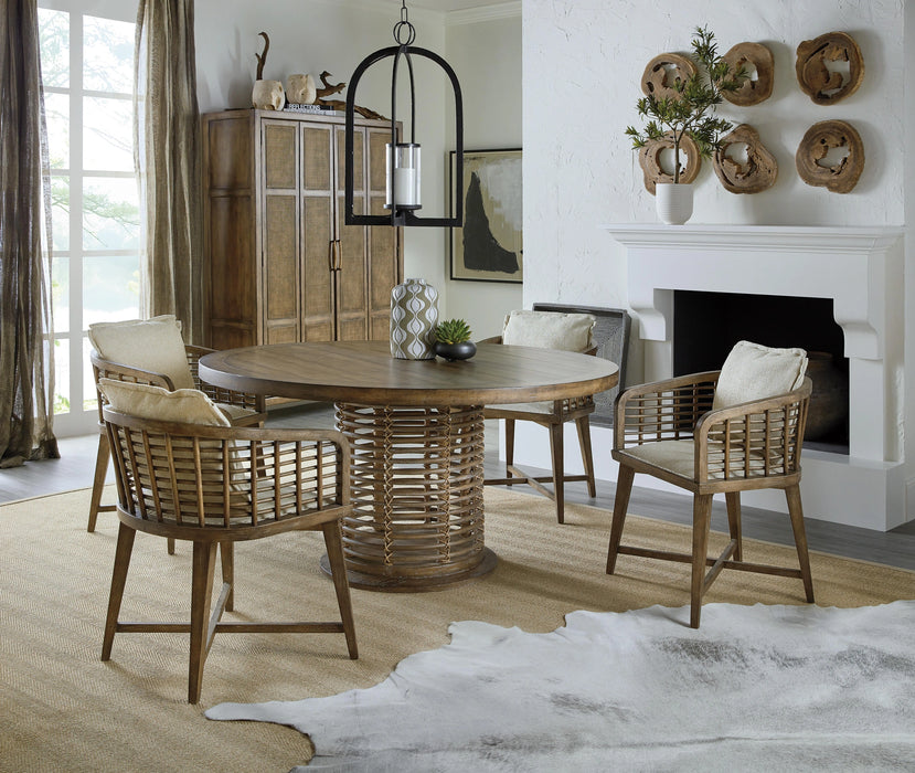 Sundance 60in Rattan Round Dining Table