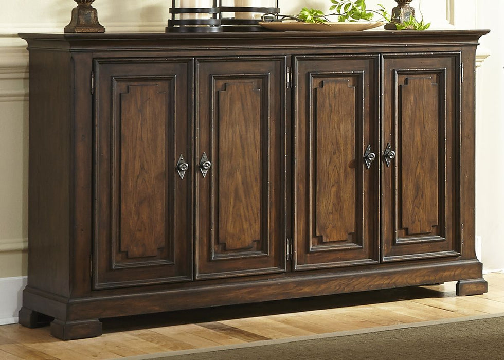 Liberty Furniture Armand Buffet in Antique Brownstone - J. Patrick’s Furniture (Pooler, GA)