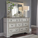 Liberty Furniture Abbey Park Mirror in Antique White - J. Patrick’s Furniture (Pooler, GA)