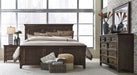 Liberty Furniture Saddlebrook Queen Panel Bed in Tobacco Brown - J. Patrick’s Furniture (Pooler, GA)