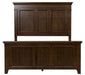 Liberty Furniture Saddlebrook Queen Panel Bed in Tobacco Brown - J. Patrick’s Furniture (Pooler, GA)