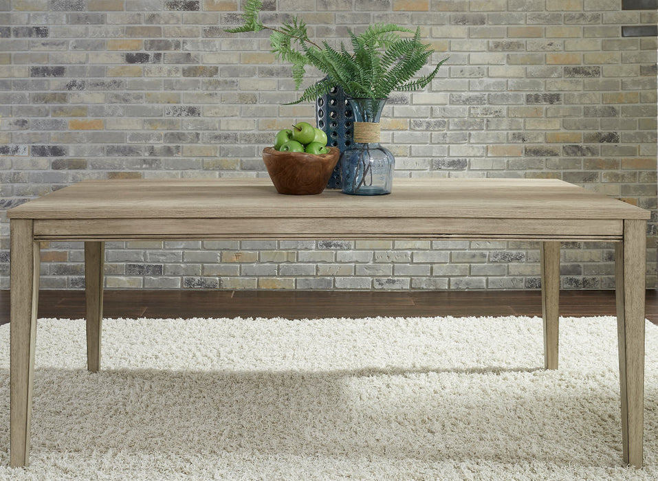 Liberty Furniture Sun Valley 72"Rectangular Leg Table in Sandstone (RTA) - J. Patrick’s Furniture (Pooler, GA)